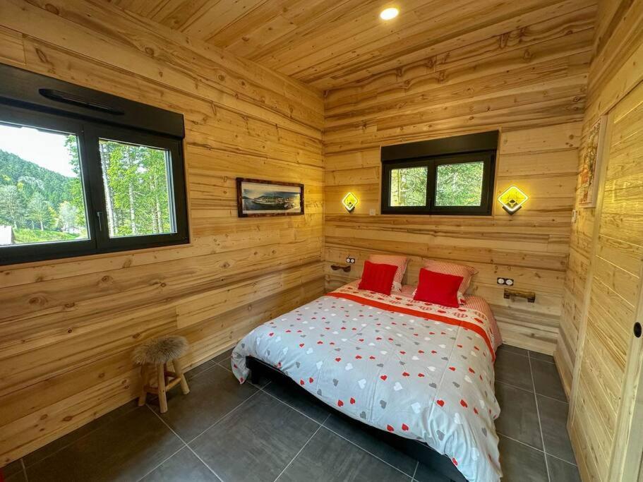 Le Refuge Perche Du Saut De La Bourrique Spa, Terrain Cloture Gérardmer Extérieur photo